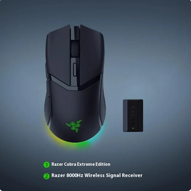 Razer Cobra Series Professional Edition Colorful Esports Small Hand Poison Viper Mini Wireless Mouse
