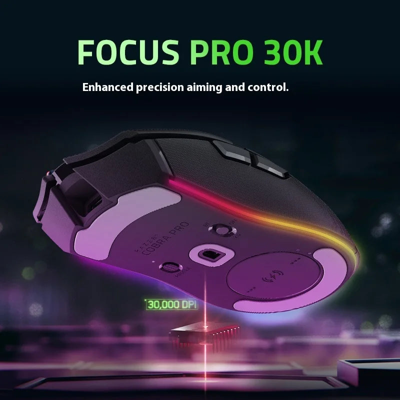 Razer Cobra Series Professional Edition Colorful Esports Small Hand Poison Viper Mini Wireless Mouse